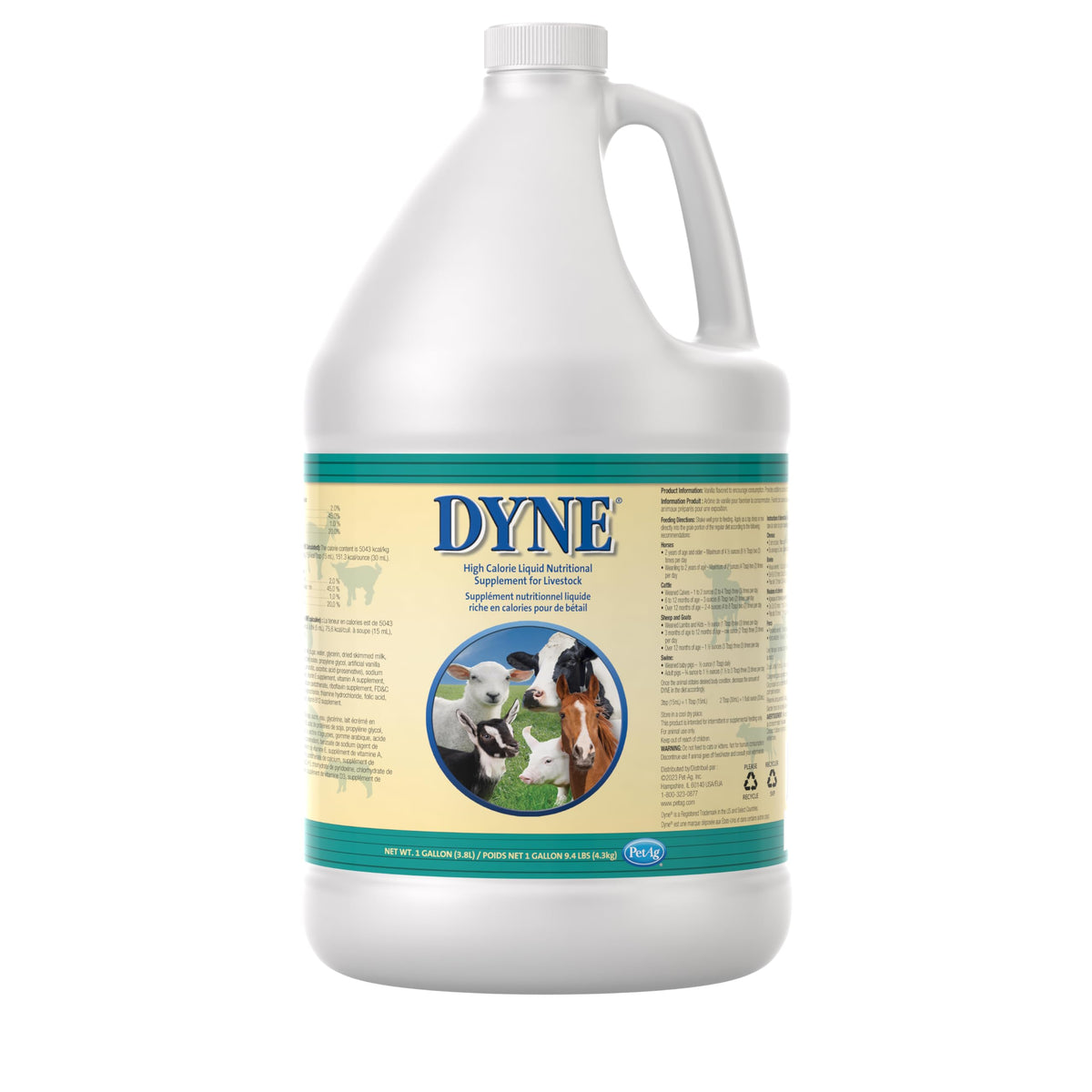 High Calorie Liquid Nutritional Supplement for Livestock 1 Gallon R615