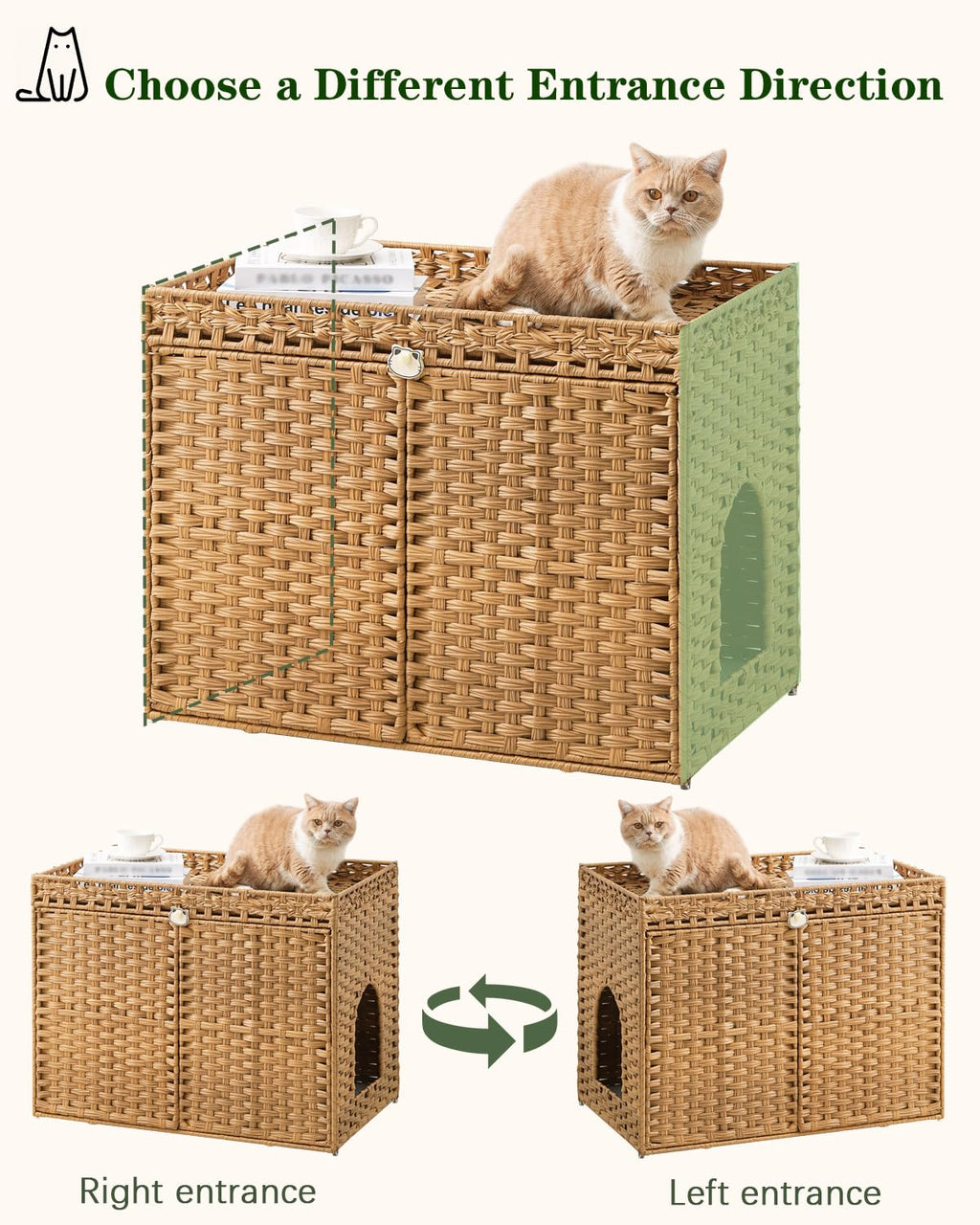 Cat Litter Box Enclosure C380
