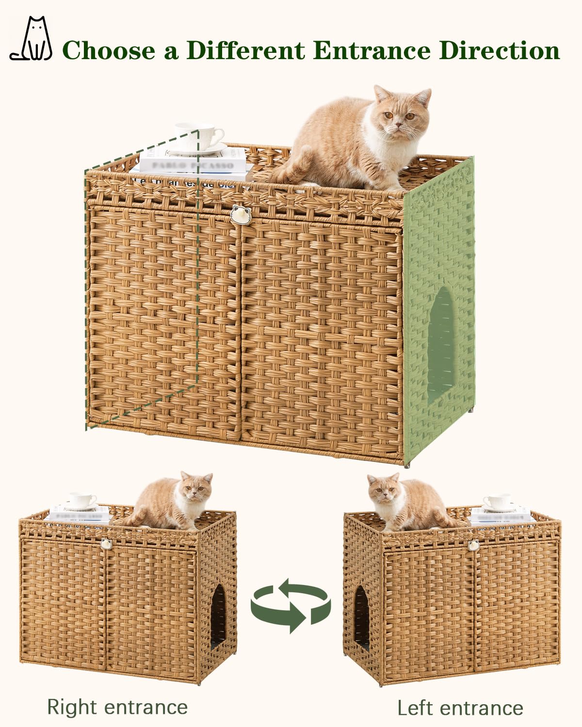 Cat Litter Box Enclosure C380