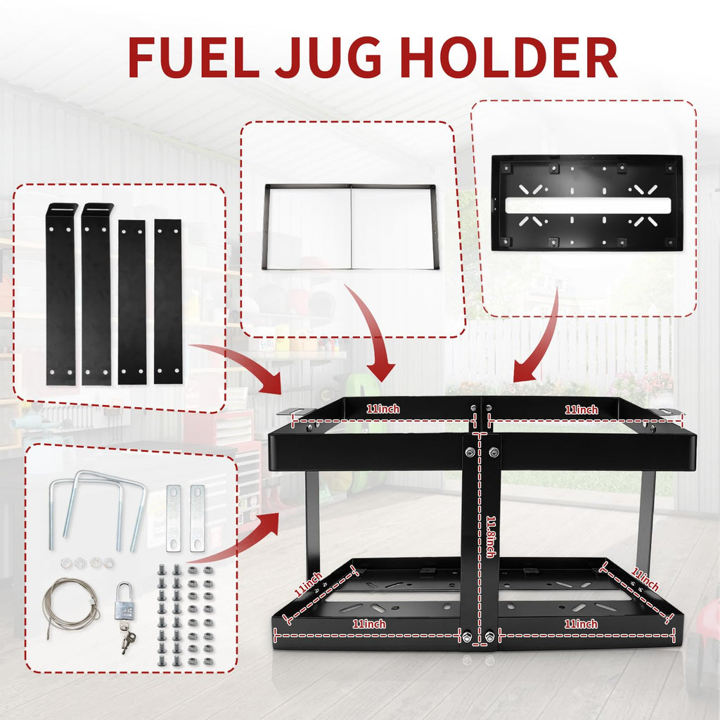 Black Fuel Jug Holder G46873