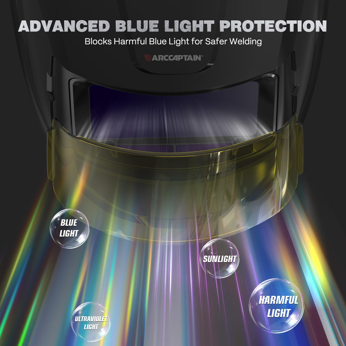 Intelligent Auto-Darkening Welding Helmet Q595544