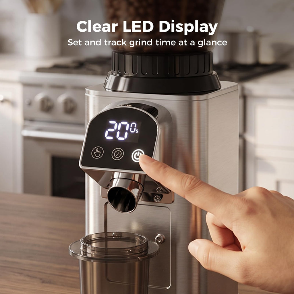 Conical Burr Coffee Grinder with 48 Settings D192
