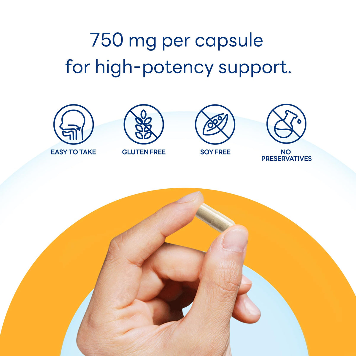 Psyllium Husks Capsules 4500 mg 120 Capsules N6982