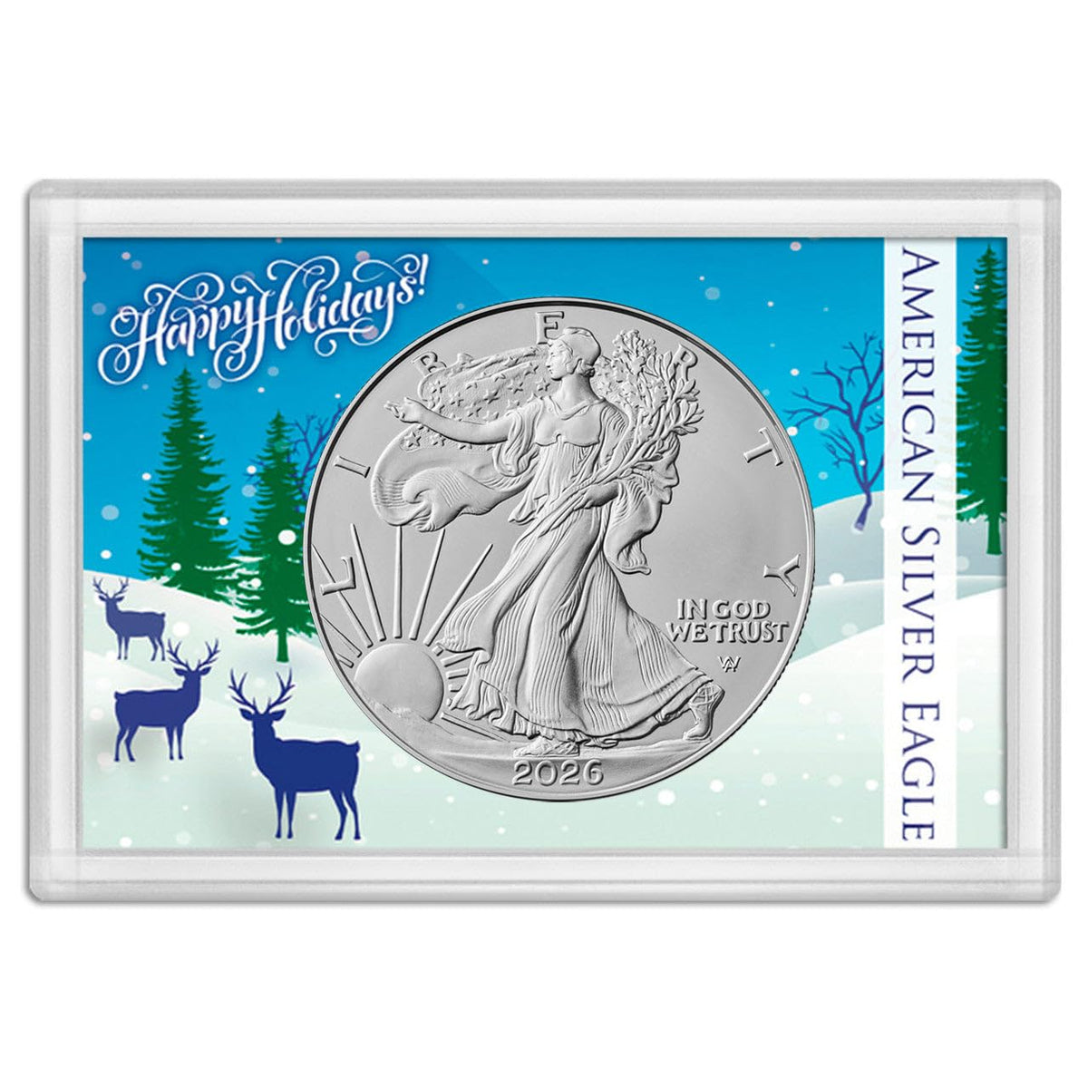 2026 U.S. Silver Eagle 1 oz Brilliant Uncirculated Dollar F673