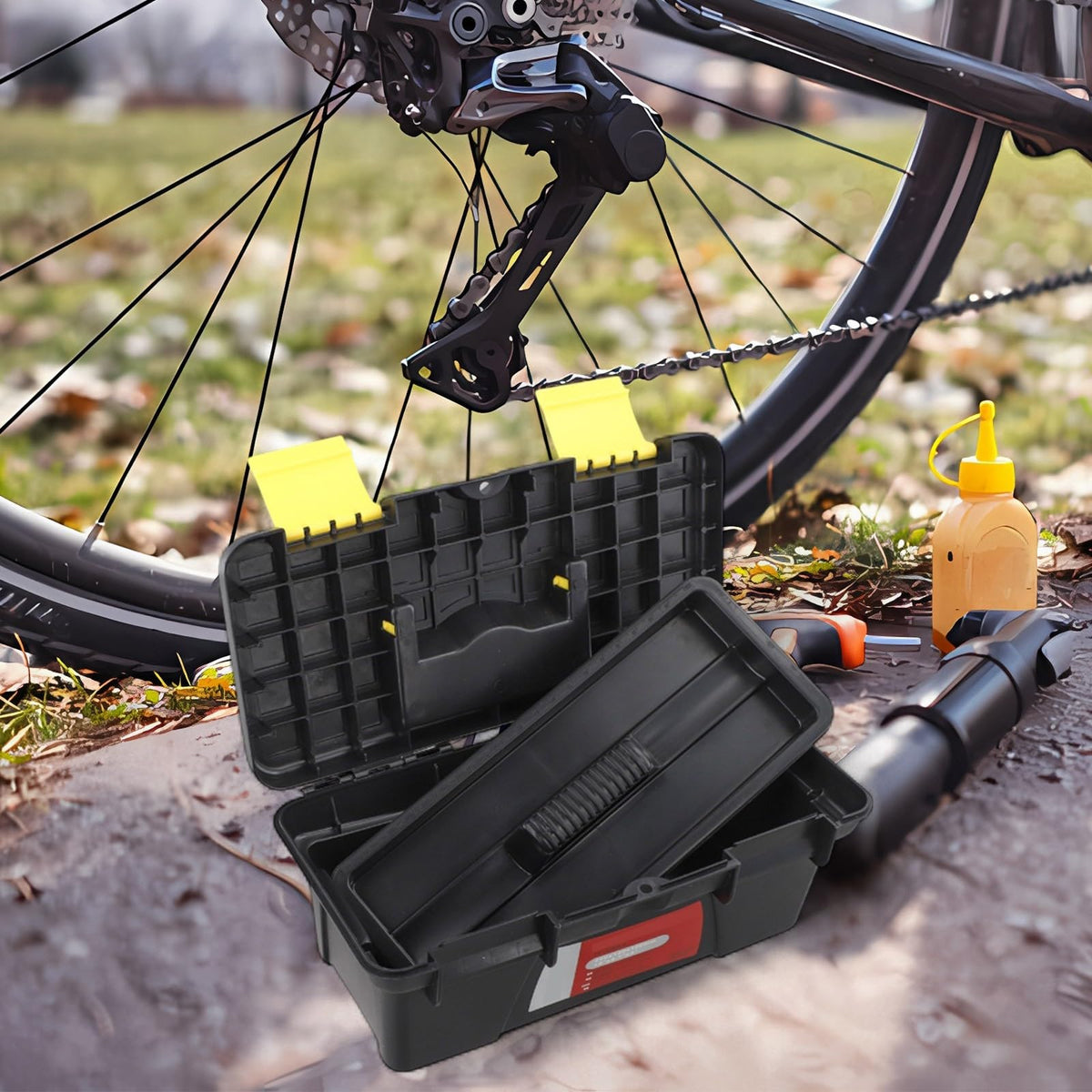 10-Inch 2-Layer Toolbox J6830