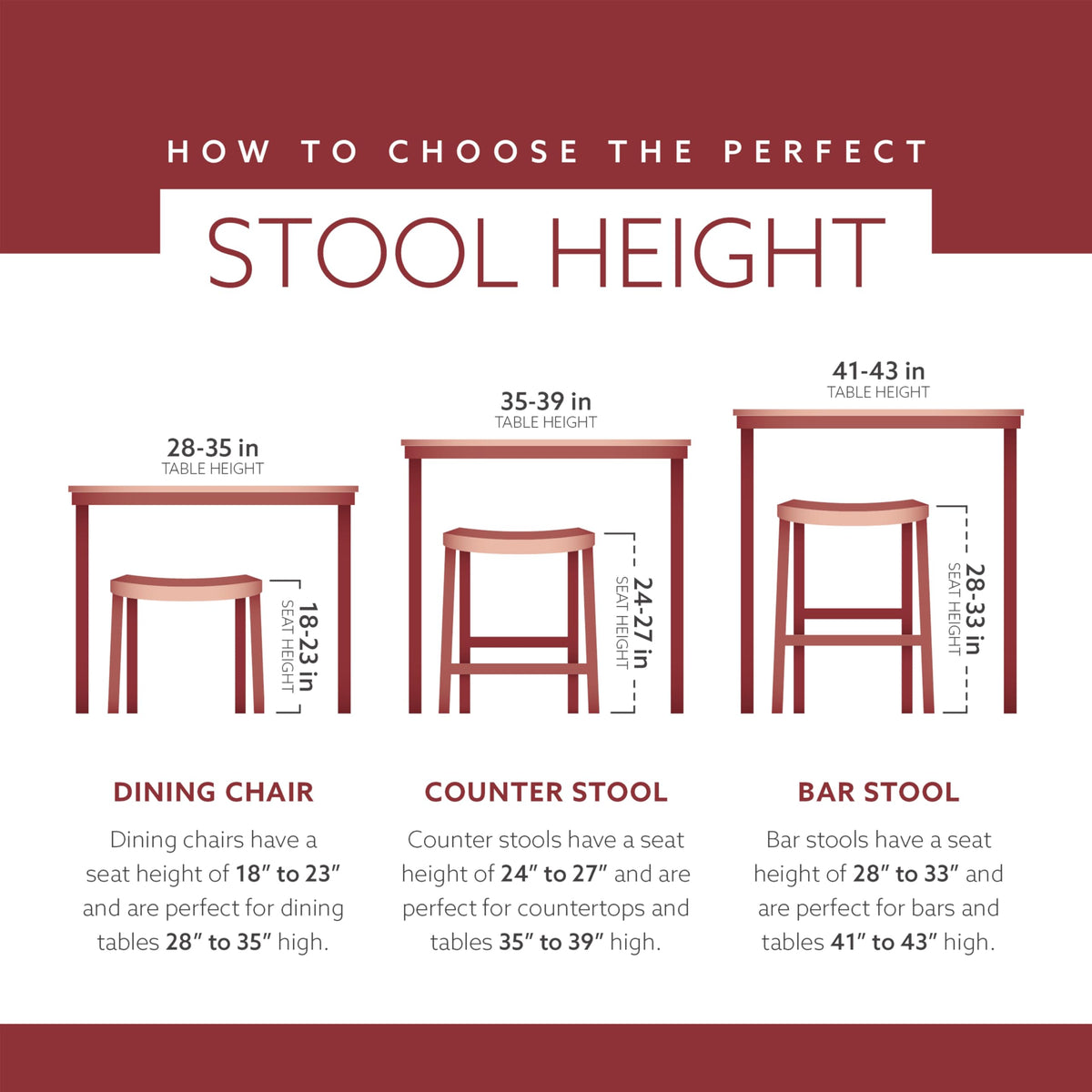 Brown Counter Stool V762