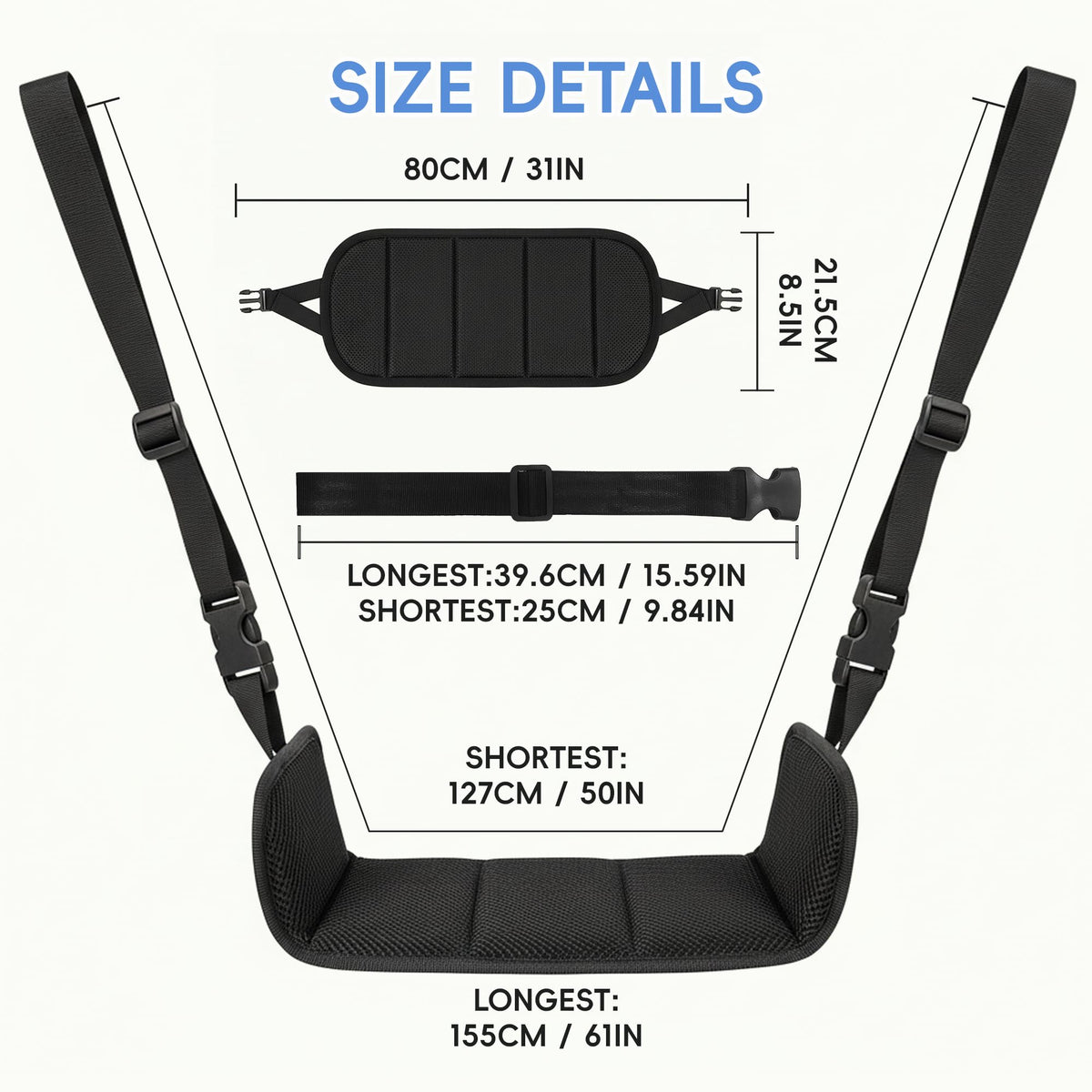 Wheelchair Foot Rest with Adjustable Leg Support Z63717