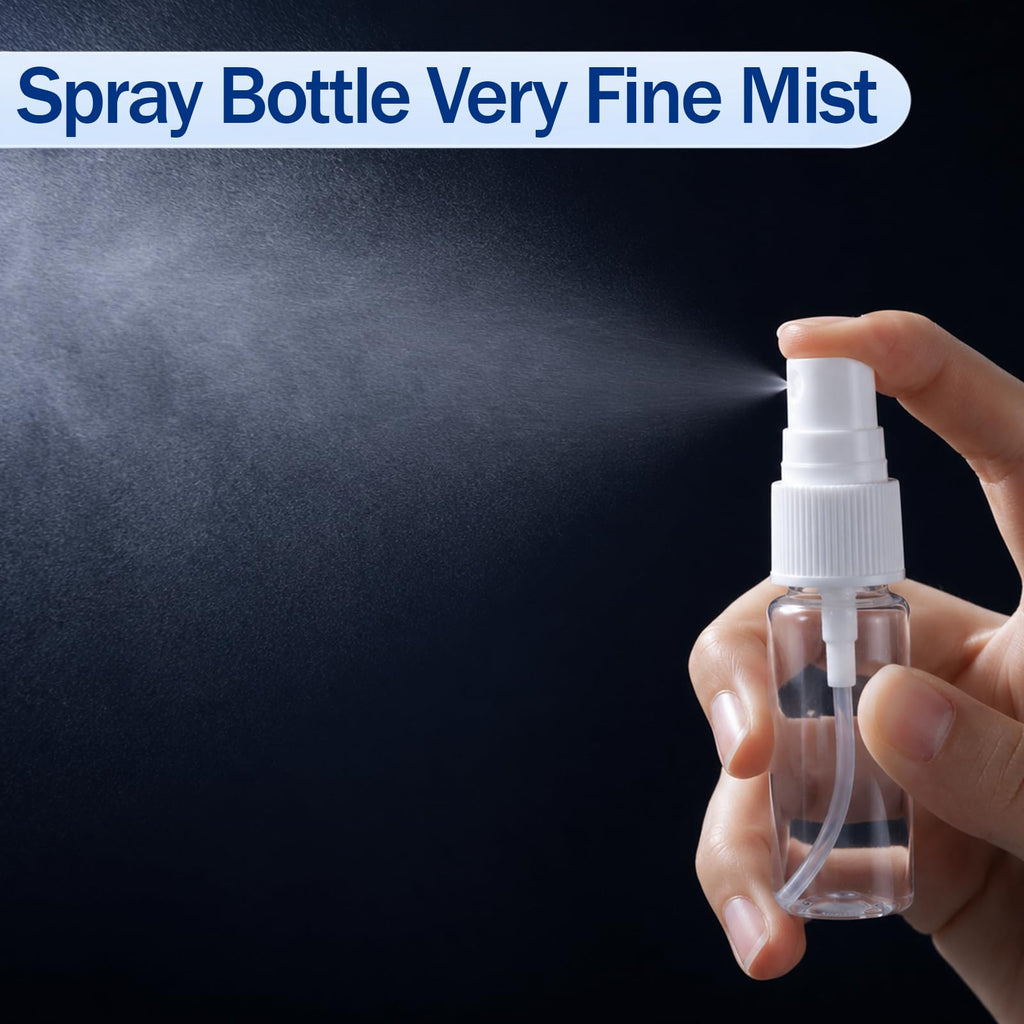 8 Pcs 0.5 Oz Fine Mist Travel Spray Bottles S738