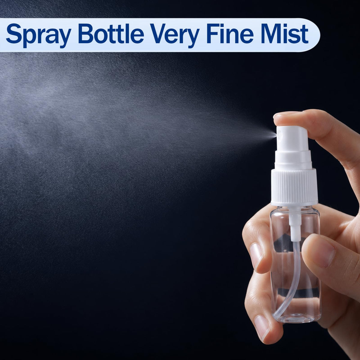 8 Pcs 0.5 Oz Fine Mist Travel Spray Bottles S738