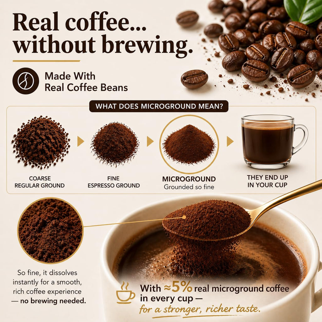 Organic Medium Roast Instant Coffee D958