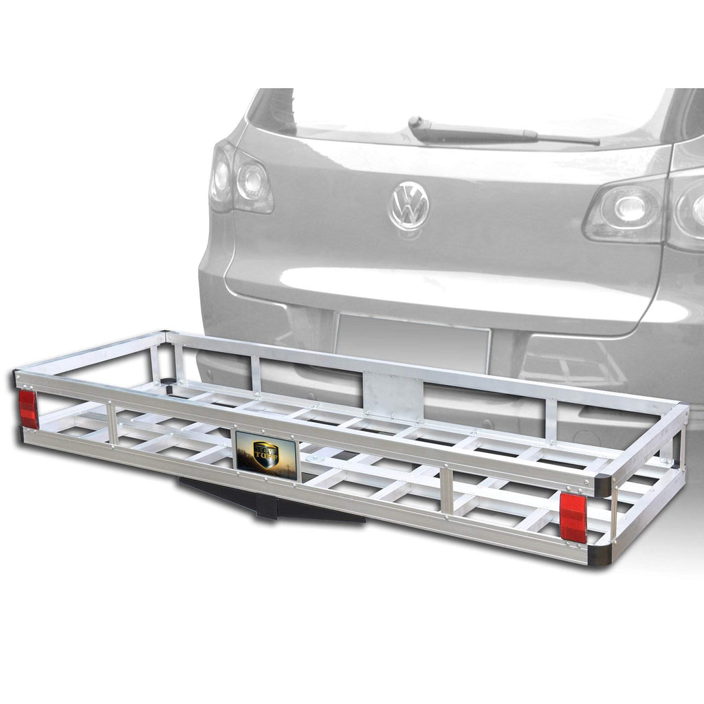 60 in Aluminum Hitch Carrier 500 lb Q47507