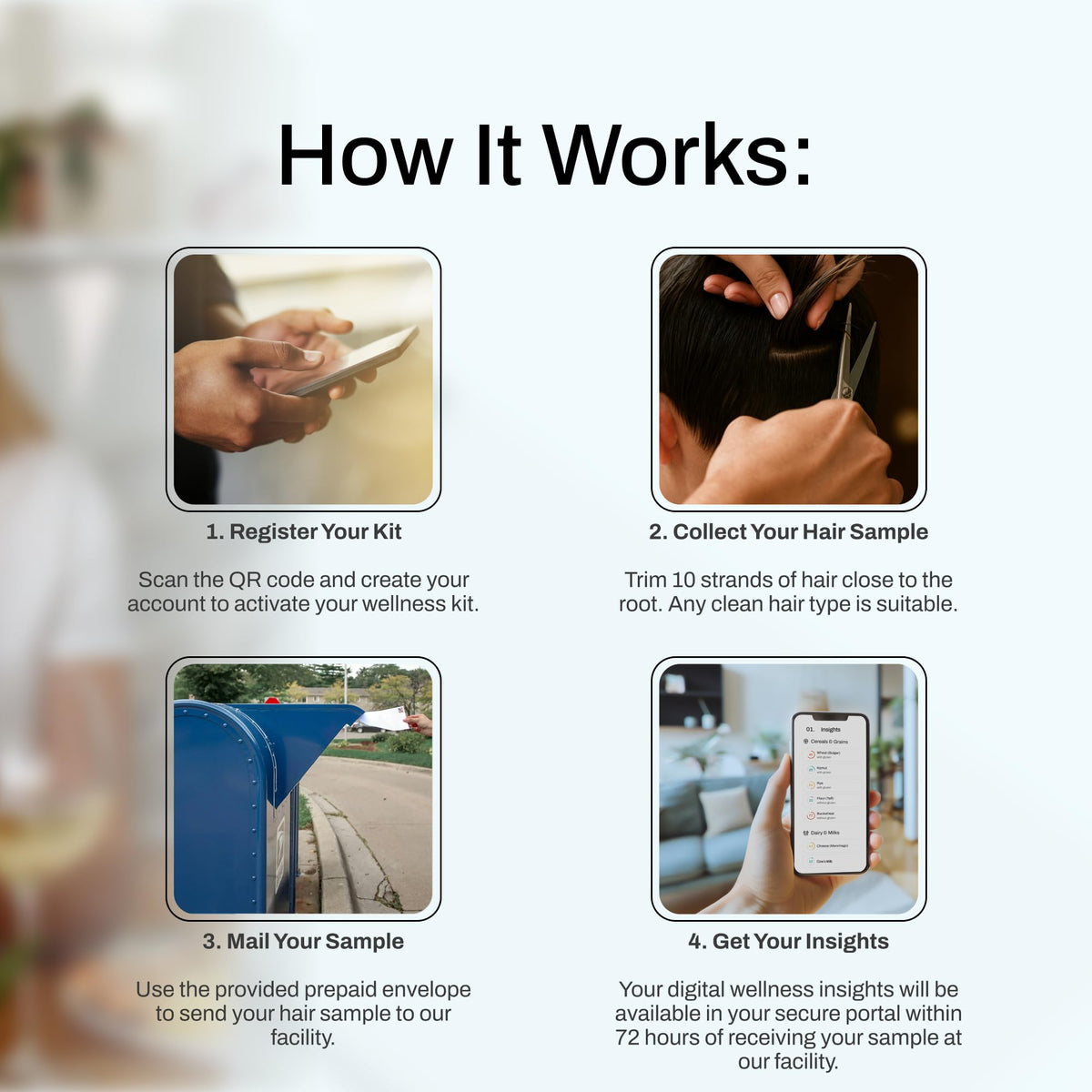 At-Home Wellness Test Kit E464