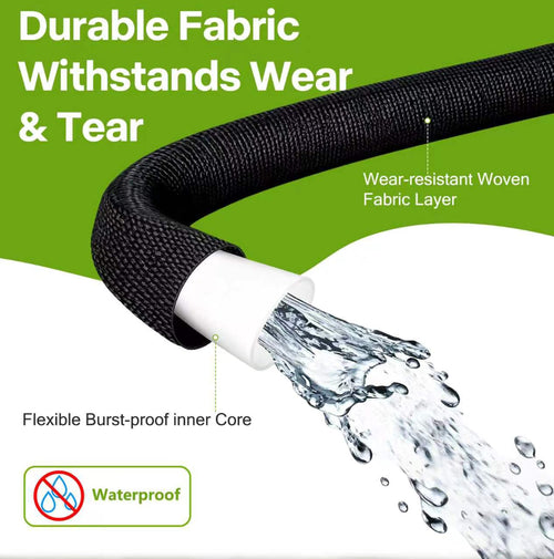 100 ft x 5/8 in Black All-Weather Garden Hose M564
