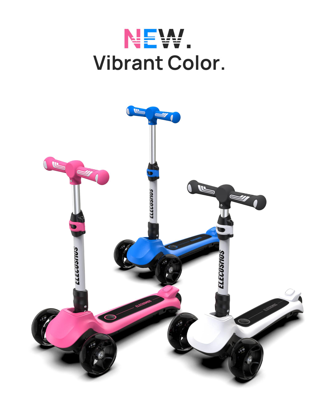 Kids Electric Scooter with LED Wheels I117
