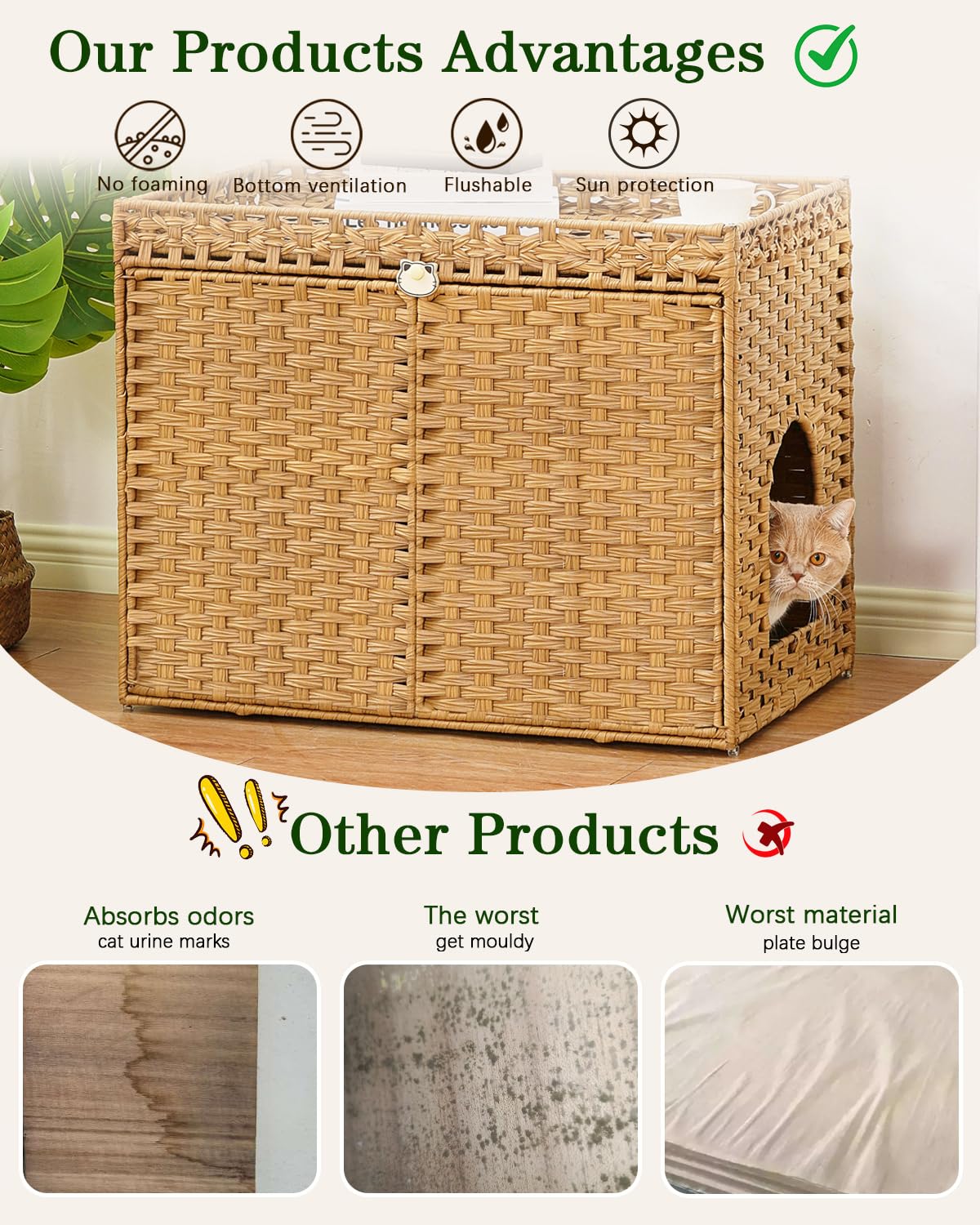 Cat Litter Box Enclosure C380