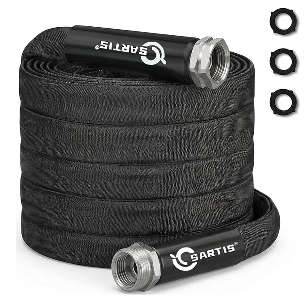 100 ft x 5/8 in Black All-Weather Garden Hose M564
