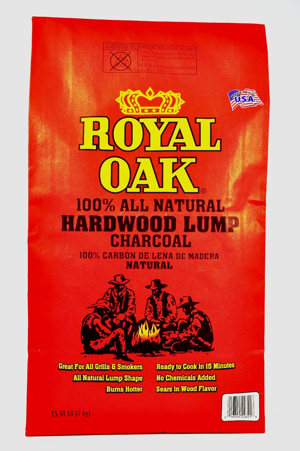 15.4 lb Lump Charcoal A33709