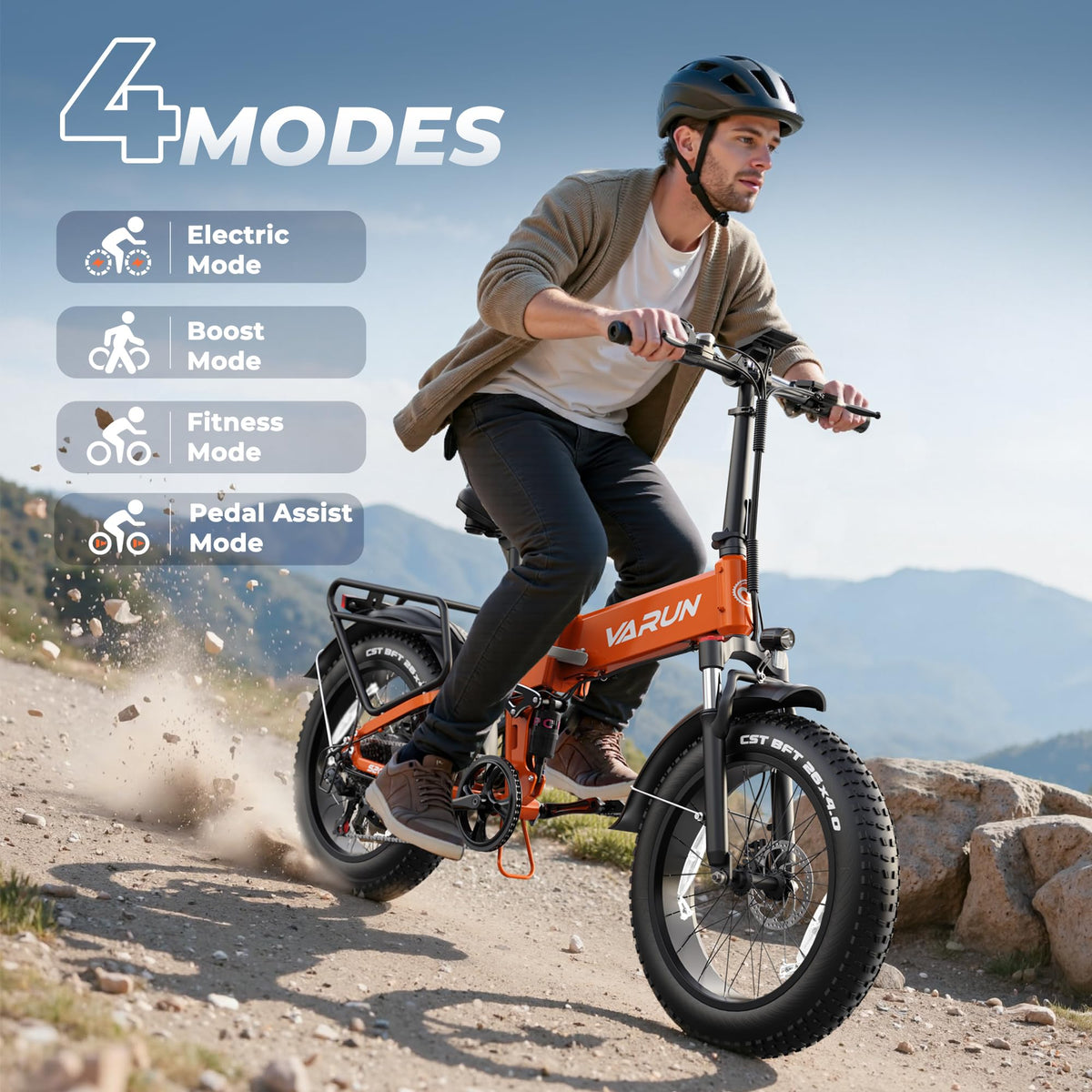 1000W Peak 25MPH Dual Suspension Aluminum Electric Bike E101639