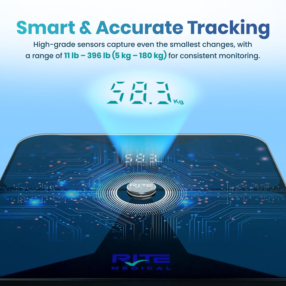 Digital Body Weight Scale with Mobile App Q3783