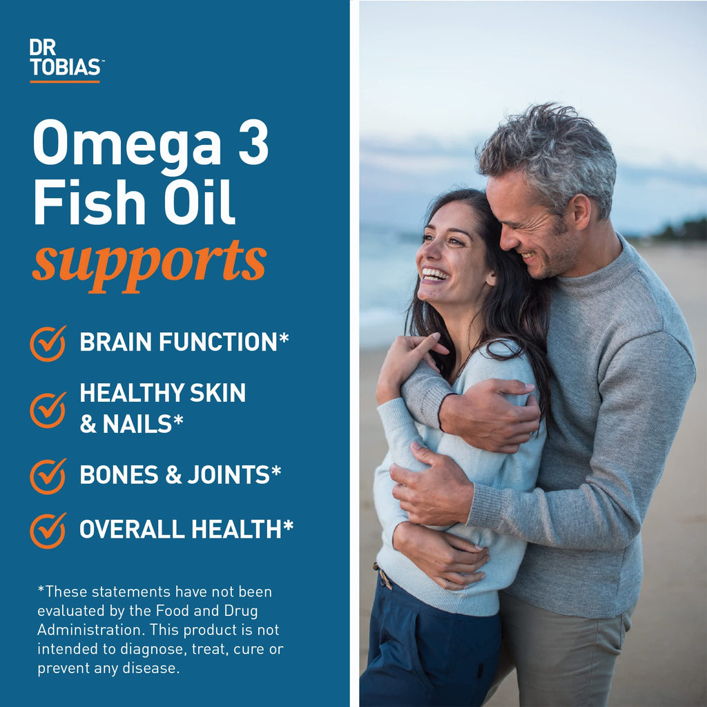Omega 3 Fish Oil & Lung Health Supplements, 60 Capsules W401623