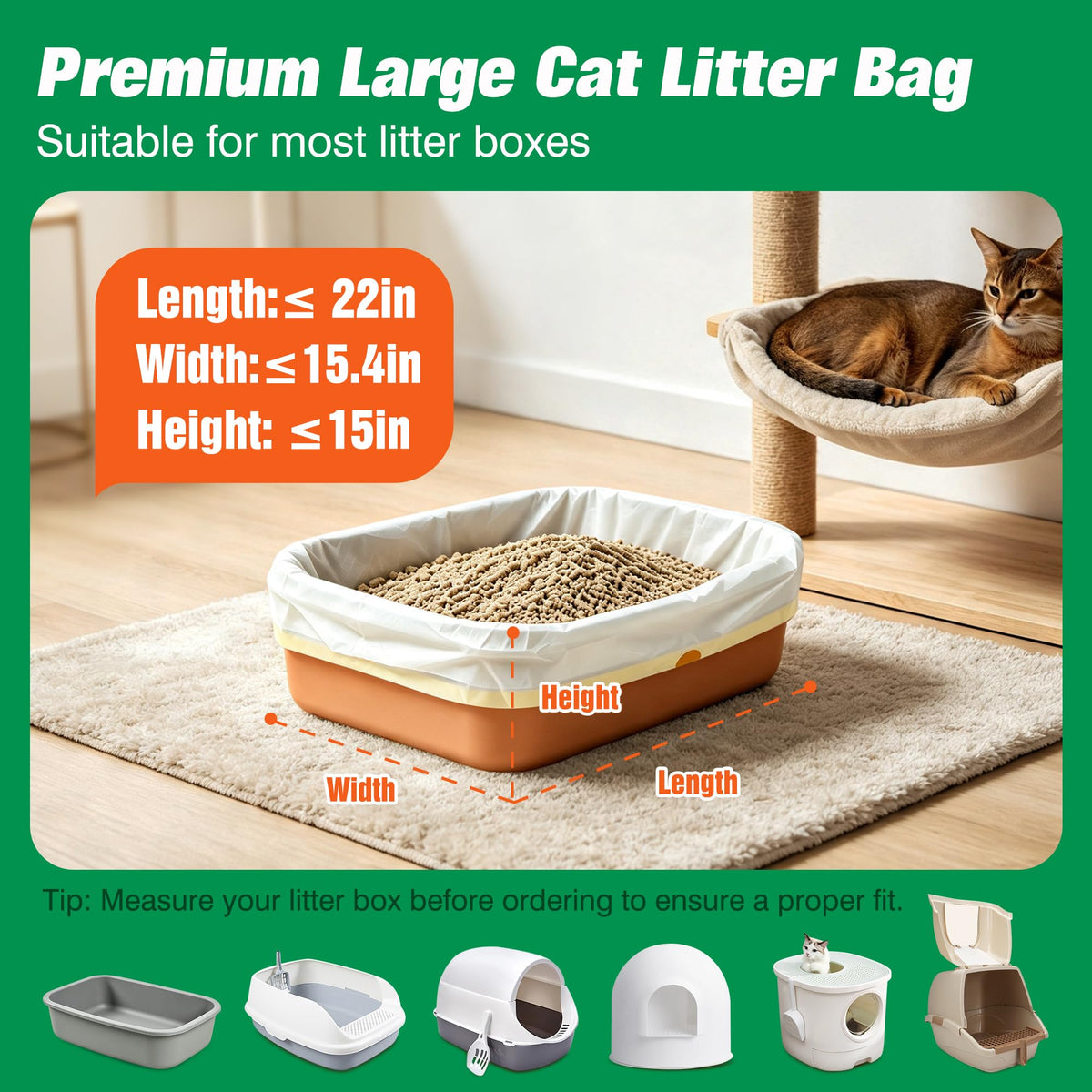 Sifting Litter Box Liners 14 Count X365