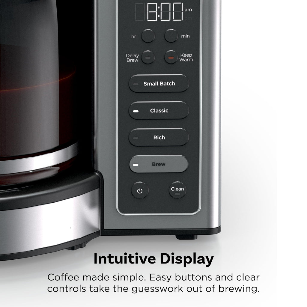 14 Cup Glass Carafe Stainless Steel Coffee Maker Z113