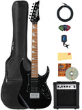 Black Short-Scale Electric Guitar A62169