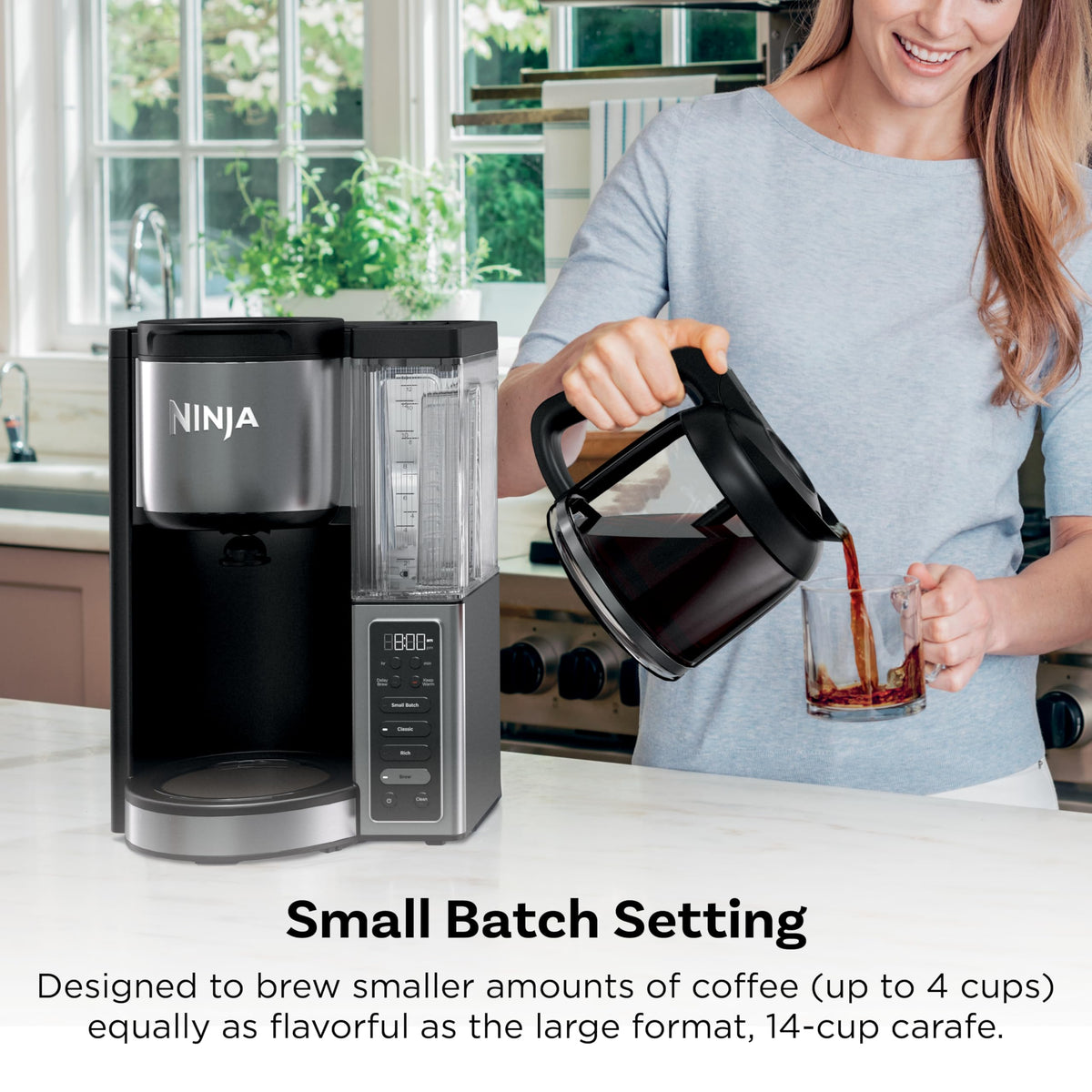 14 Cup Glass Carafe Stainless Steel Coffee Maker Z113