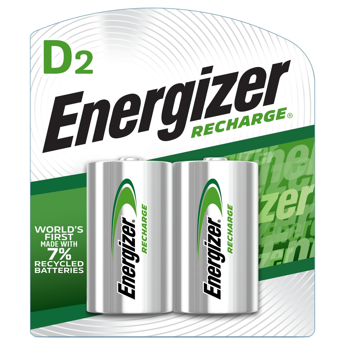 Rechargeable D Batteries 2 Pack N8225
