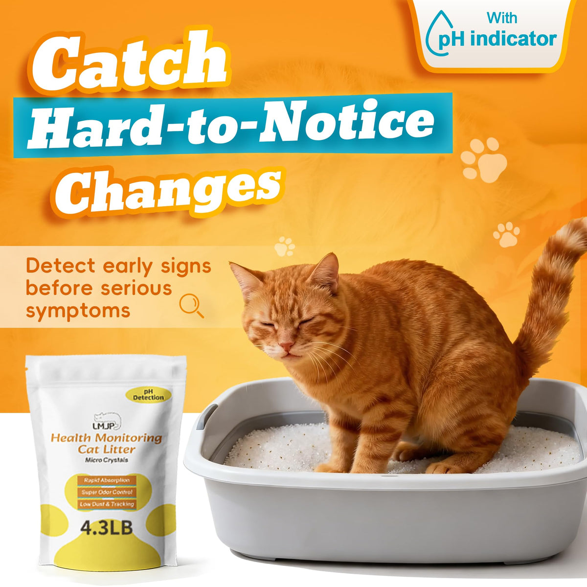 Cat Litter, Non Clumping, 17.2LB I329