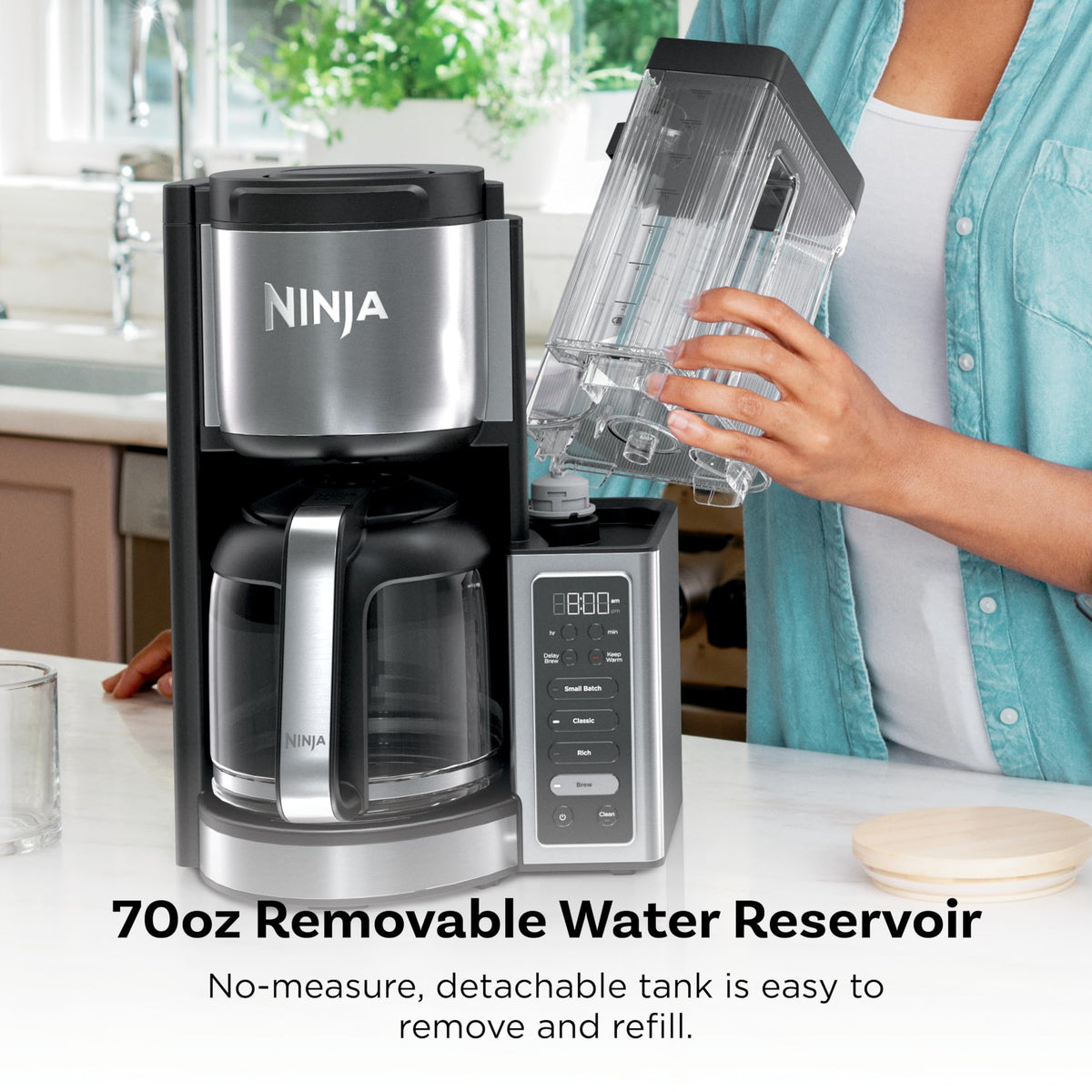 14 Cup Glass Carafe Stainless Steel Coffee Maker Z113