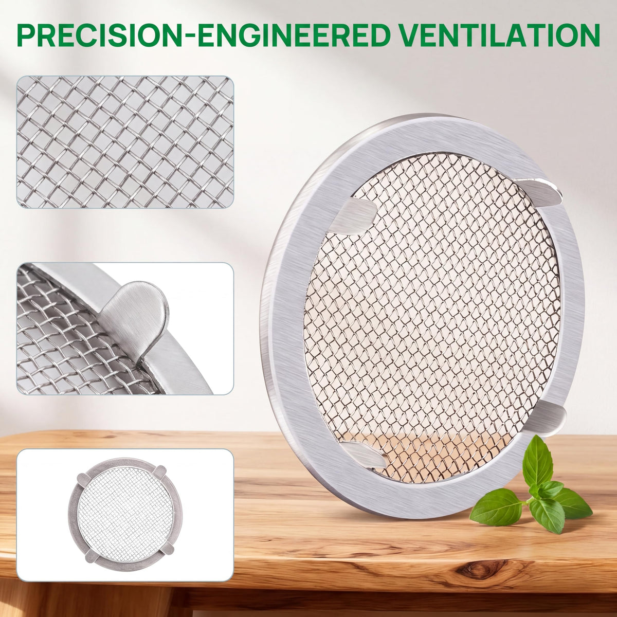 1" Round Open Screen Vent 6 Pack Y480