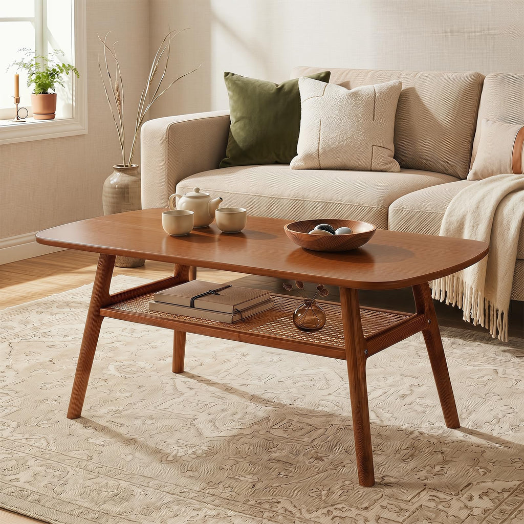 Rattan Wood Coffee Table H78303
